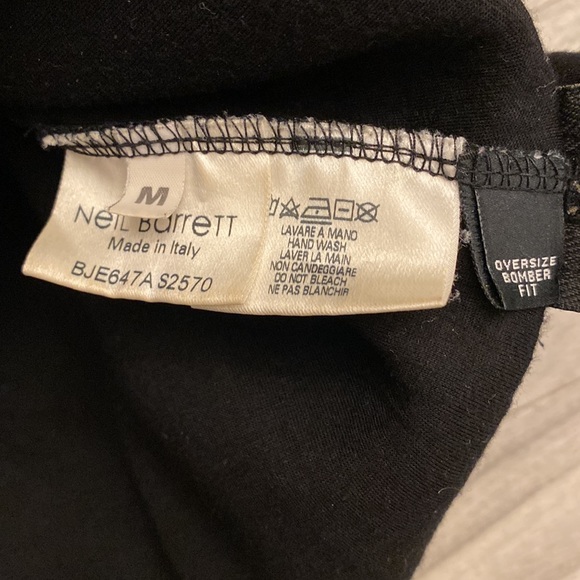 Neil Barrett Geometric 3 Point Star Viscose Sweatshirt - Picture 16 of 16